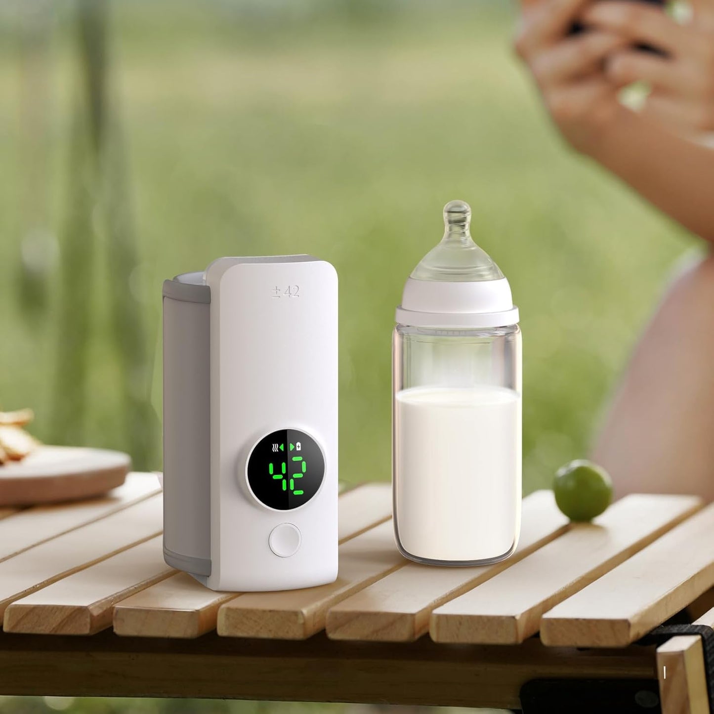 Chauffe biberon portable rechargeable